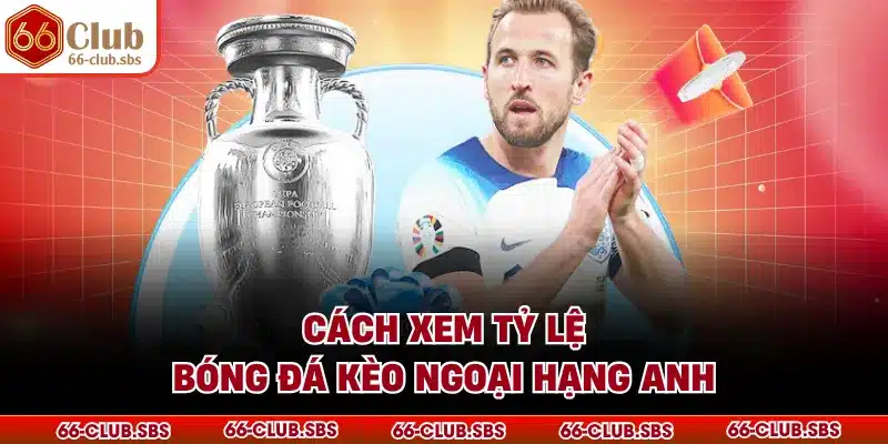 Cách xem tỷ lệ bóng đá kèo ngoại hạng anh